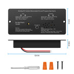 RV Carbon Monoxide & Propane Gas Alarm, Briidea Dual LP/CO Alarm with Separate LED Indicator Light, Metal Housing, 100dB Loud Alert, Flush Mount, Compatible Replacement for Safe-T-Alert 30-442 Series
