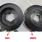 Asoleo Garden Edging, 40FT Landscape Edging with 40 Landscape Spikes, Pever Edging, No Dig Garden Edging Lawn Border, Border Edging for Landscaping