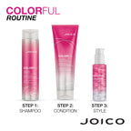 Joico Colorful Anti-Fade Shampoo and Conditioner Set Preserve Hair Color Long-Term Vibrancy For Color-Treated Hair
