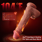 KOXTEN Thrusting Dildo Sex Toy APP Control Vibrator Realistic Dildo