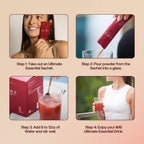 IM8 Daily Ultimate Essentials All-in-One Multivitamin Supplement, 92 Nutrient Rich Ingredients CoQ10, Probiotics, Vitamins, Greens, Gluten Free, Vegan (90 Packets, Acai and Mixed Berries)