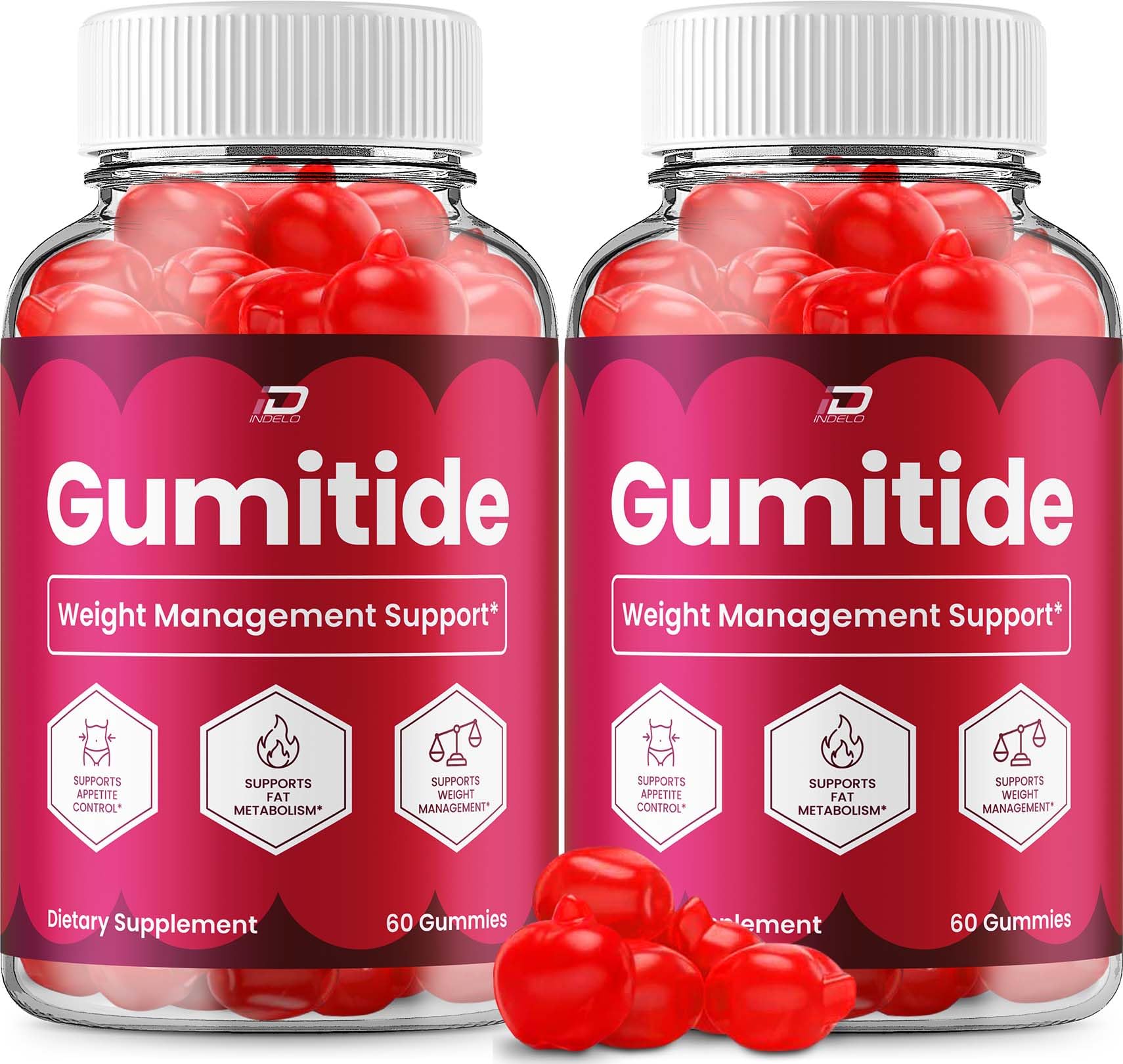 Gumitide ACV Gummies Supplement, Gumitide Gummy Advanced Formula Natural Ingredients, Reviews - 2 Pack - 120 Gummies