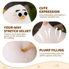 DEYI Simulation Mother Hen Doll, Funny Fat Chicken Plush Toys 26cm