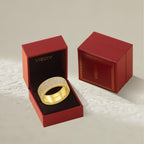 VISDIV Gold Wedding Rings for Women 925 Sterling Silver CZ Bands Rings