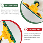 VOOMEY Paint Edger Tool Kit - 9 Inch Paint Pad Set