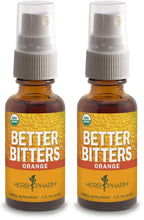 Herb Pharm Better Bitters Certified Organic Digestive Bitters, Orange, 1 Ounce (Pack of 2)