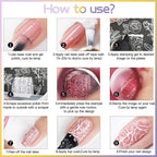 Biutee Nail Stamping Plates Set 15PCS Nail Stamping Kit with Nail Stamper