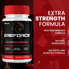 Ereforce Capsules, Ereforce Men's Supplement Performance Eforce Blend Maximum Strength Support, Ere Force Pills Premium Daily Energy Advanced Formula Overall Health Wellness Reviews (60 Capsules)