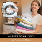 Lotus Touch Always Fresh Laundry Detergent For Massage Table Sheets and Spa Linens Professional Grade - 1 Gallon - Spring Fresh Scent - Removes Tough Stains Left by Massage Oil, Lotion and Cream