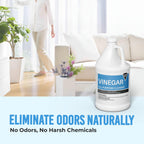 (4 Gallons) - Distilled White Cleaning Vinegar 6% Acidity - Multi-Purpose Household Surface Cleaner, Safe for Laundry