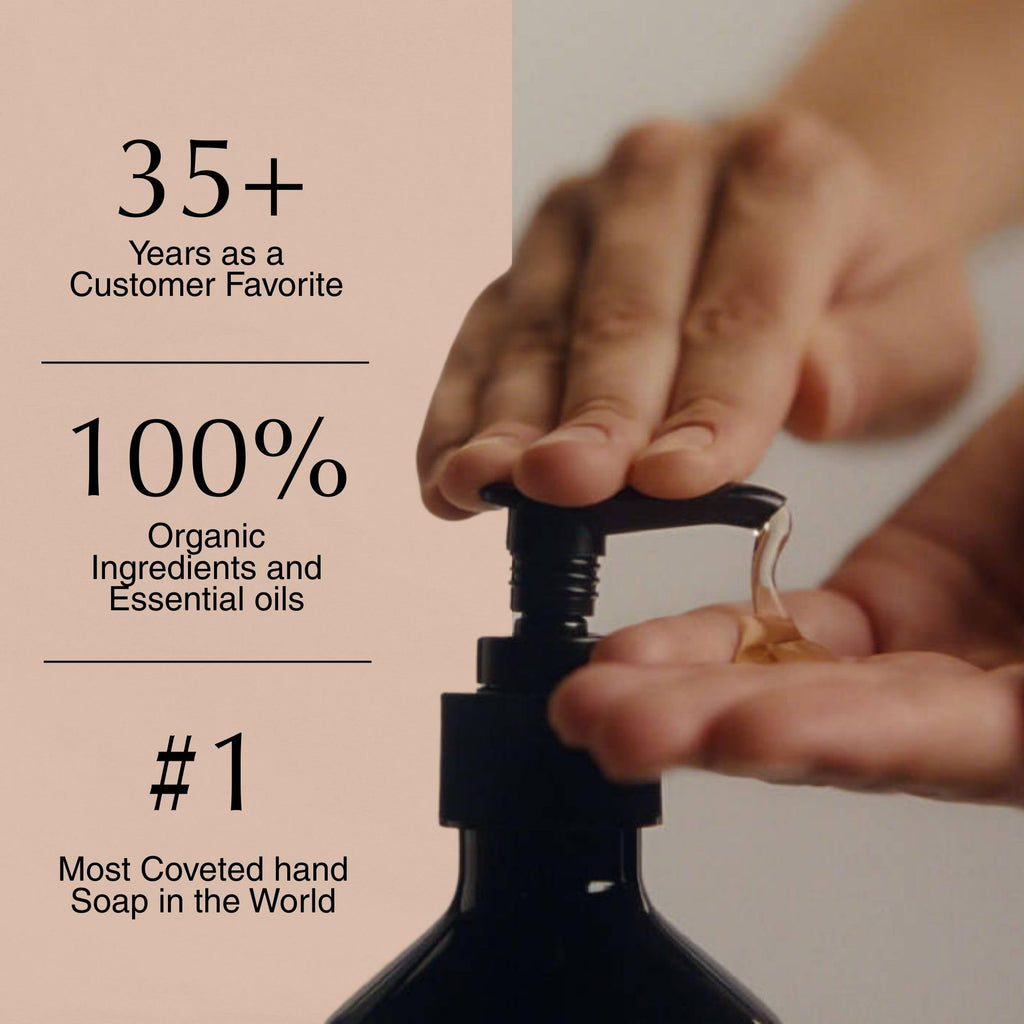 Aesop Resurrection Nourishing Hand Wash | Gentle Cleanser with Mandarin & Rosemary to Replenish & Hydrate Skin | 500mL / 16.9oz