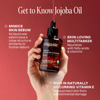 Cliganic Organic Jojoba Oil 16 oz, 100% Pure | Bulk, Natural Cold Pressed Unrefined Hexane Free for Hair & Face | Base Carrier Oil