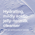 Mad Hippie Gel Cleanser - Jelly to Milky Hydrating Face Wash for Women/Men with Rose, Chamomile, and Hyaluronic Acid, 4 FL OZ