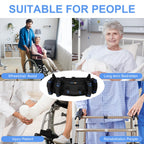 Gait Belt, Gait Belts for Seniors, Gate Belts Medical for Elderly, Gait Belt with 7 Handles, Patient Transfer Belt Quick Release Buckle, Medical Lift Strap Nursing Safety Belt for Physical Therapy