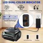 for Wybot Cordless Pool Vacuum Plug 25.2V Quick Charger Compatible with Wybot C1 C2 C2B OS7010C Li-Ion Battery Robotic Pool Cleaner Adapter Power Supply