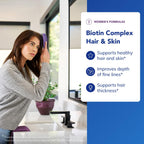 Pure Encapsulations Biotin Complex Hair & Skin | Biotin Complex for Healthy Hair and Skin Support | 60 Capsules
