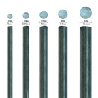 EcoStake Garden Stakes 6-Ft for Climbing Plants Supports Pole 20 Pack Rust-Free Plant Sticks Fence Post