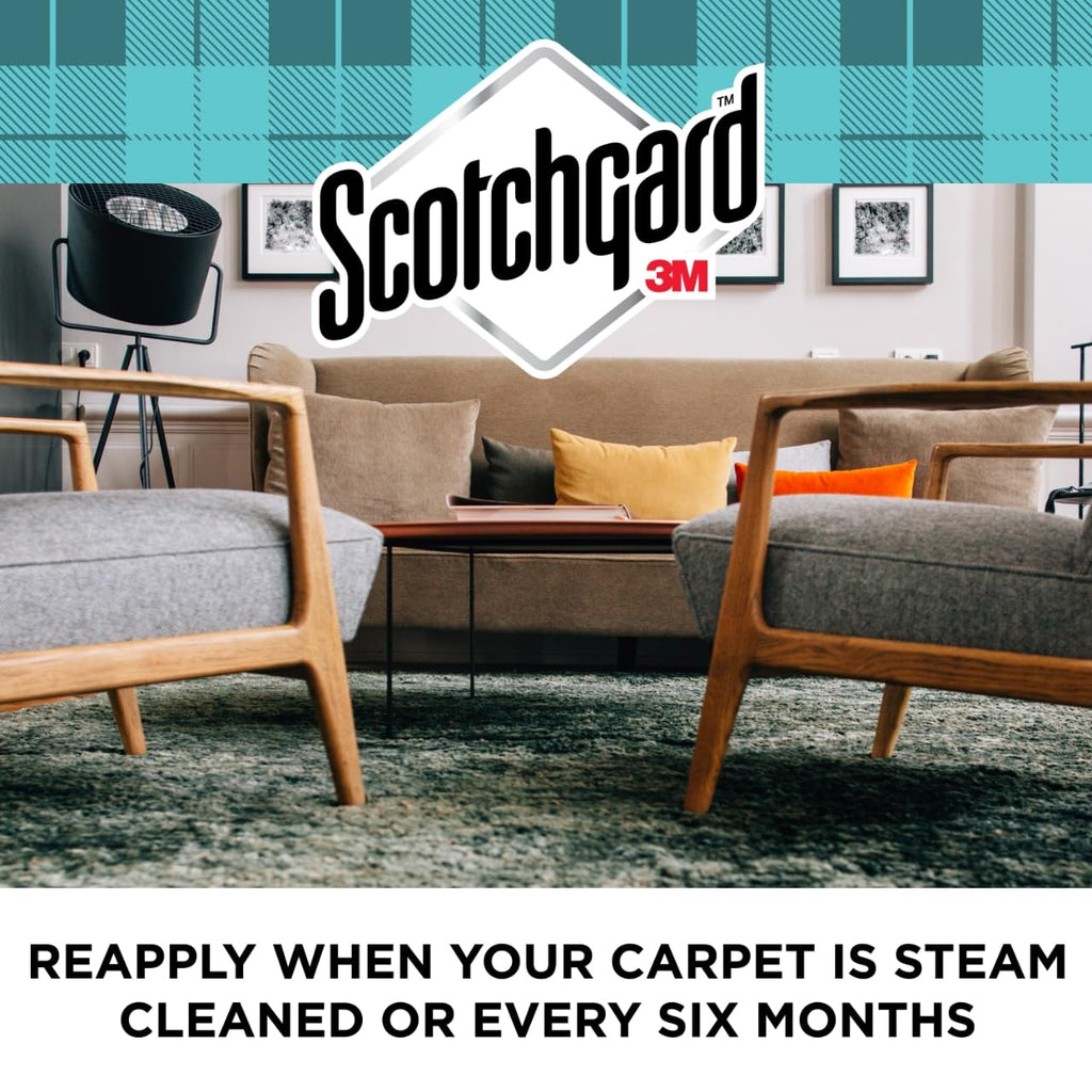 Scotchgard Rug & Carpet Cleaner, Fabric Cleaner Blocks Stains, Cleaning Sprays Make Cleanup Easier, 16.5 oz