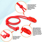 BBTO 4 Pcs Hearing Aid Clips Adjustable Lanyard Holder Anti-loss Portable Protector Rope for Seniors Adults