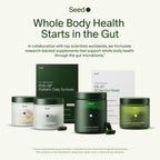 Seed DS-01 Daily Synbiotic - Prebiotic and Probiotic for Women & Men - Digestive Health, Gut Health, Immune Support, Bloating & Constipation Relief - Vegan & Shelf-Stable - 60 Capsules (30-Day Supply)