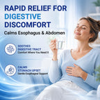 Nano Esophageal Relief Drops - Slippery Elm Bark, Zinc, L-Carnosine, L-Glutamine & Aloe Extract - Non-GMO, Dairy-Free - Relieves Digestive Irritation, Supports Throat & Stomach Comfort - 2 fl oz