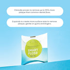 DrTung's Smart Floss - Natural Floss, PTFE & PFAS Free Floss, Gentle on Gums, Expands & Stretches, BPA Free - Natural Dental Floss Cardamom Flavor (Pack of 30)