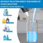 Automatic Soap Dispenser Touchless,Simple Physical Adjustment,Low Battery Consumption Hand Dish Soap Dispenser Kitchen Bathroom,Hands Free Auto