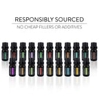 Pure Daily Care Aromatherapy Essential Oil Diffuser Gift Set with 20 Oils and Rotating Stand 400ml Ultrasonic Diffuser with 20 Essential Plant Oils - 4 Timers and 7 Ambient Light Settings