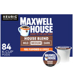 Maxwell House K-Cup® Coffee Pods, 84 ct Box, House Blend Medium Roast