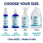 AquaCleanse Hypochlorous Acid HOCl Best 1 Gallon Bulk All-Purpose Cleaner