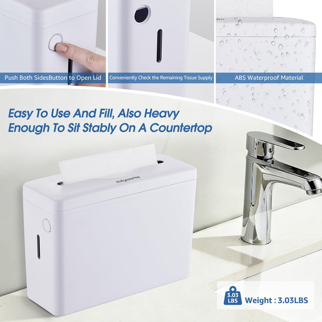 DUTYWORKS Countertop Paper Towel Dispenser, 200-Sheet Capacity