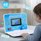 Kids Laptop, Color Screen Educational Laptop with 48 Learning Modes, Laptop for Kids Ages 5+