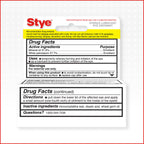 Stye Sterile Lubricant Eye Ointment, Eye Symptom Relief, 0.125oz