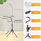 FECiDA Grow Light with Tripod Stand, Standing Grow Lights for Indoor Plants