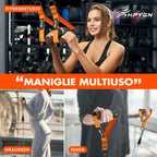 HPYGN Exercise Handles, Gym Replacement Handle Attachments for Cable Machine Pulleys, Resistance Band and Strength Trainer, Pull Down Workout Accessories, Home Gym Add On Equipment