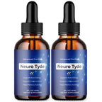 (2 Pack) Neuro Tyde Drops, Official NeuroTyde Memory and Focus Support Supplement, Advanced Overall Health and Wellness Vitamin with Maximum Strength Ingredients Supporting Brain Health (60 Servings)