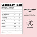 FOODOLOGY Coleology Cutting Stick Jelly, Pomegranate – Appetite Suppressant, Chia Seeds, Garcinia Cambogia HCA, Korean Dietary Supplement with Collagen - 1 Pack of 10
