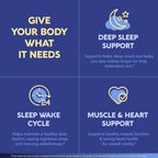 Magnesium Glycinate - Sleep & Relaxation Support - Extra Strength Glycinate, Glycine & Taurine 1500 mg - Magnesium Supplement for Women & Men - Chelated & High Absorption - Made in USA - 120 Capsules