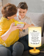 SOUHONEY Gifts for Mom from Daughter Son, Table Lamp for Mom Birthday Gifts
