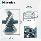 R0524900 Cleaner Engine Replacement for MX6/MX8 Pool Suction Cleaner, with Rollers on Both Sides
