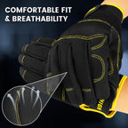 JUMPHIGH Work Gloves Women 2 Pairs, UltraLight Gardening Gloves, MultiFunctional Utility Gloves for Yard, Houseworking, Warehouse, Touchscreen, Flex Grip, Machine Washable (S)