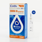 CorDx TyFast COVID-19 Rapid Antigen Test Kit, 10-Min Results, 4 Tests