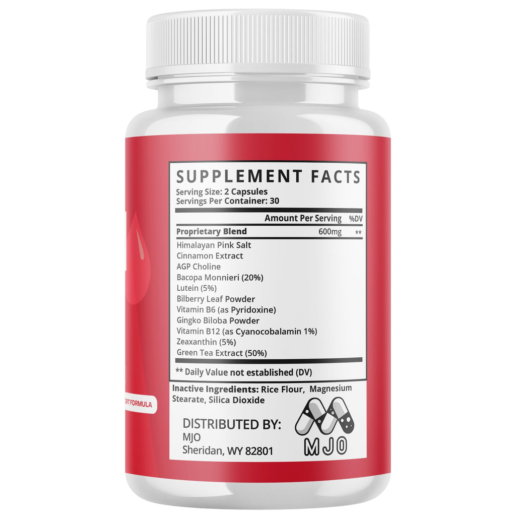 Lipojaro Capsules, Official Lipo Jaro Pills with Natural Ingredients, Advanced Formula Health and Wellness Support Formula Vitamin, Max Strength Active Lifestyle Multivitamin Supplement (60 Capsules)