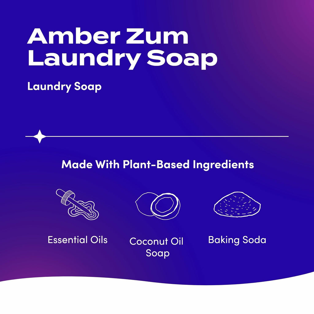 Zum Laundry Soap - Amber, 64 fl oz