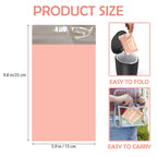 JoseHana Disposable Sanitary Bags, 300 Pcs Sanitary Napkin Disposal Bag with Self-sealing Seals, Personal Disposal Bags for Period, Feminine Hygiene for Personal or Pet Waste, 10" x 6", Pink