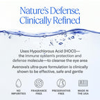 Avenova Eyelid and Eyelash Cleanser Spray - Gentle, Pure Hypochlorous Acid Spray for Eye Irritation - Daily Lash and Eyelid Cleanser - 3-Pack, 20ml Glass Bottle