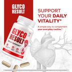 (3 Pack) Glyco Result Capsules - Official GlycoResult Pills Advanced Support for Maximum Strength, All Natural Ingredients Premium Vitamins for Overal Health & Wellness, 180 Capsules for 3 Months