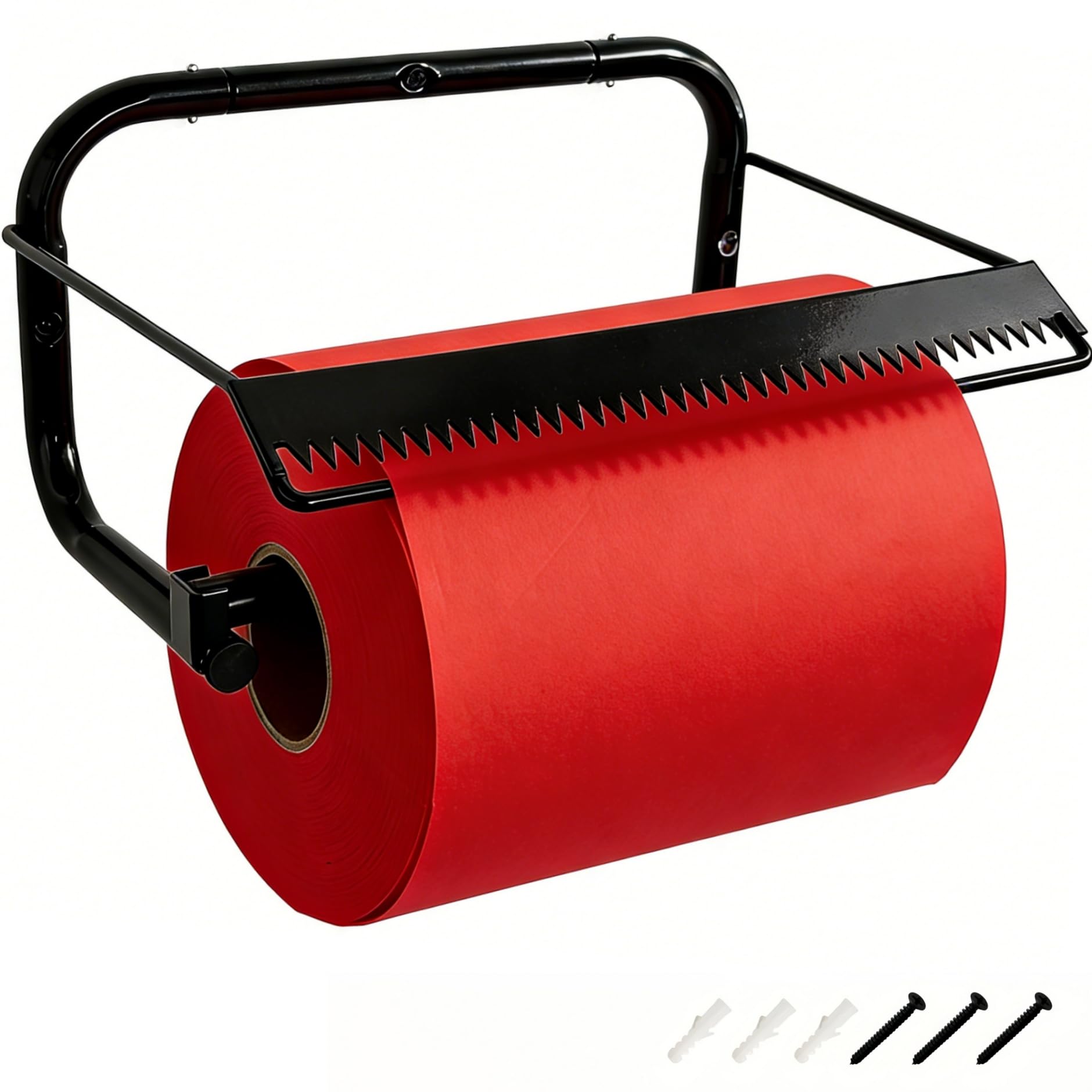Jumbo Roll Shop Paper Towel Holder, Wiper Dispenser