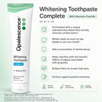 Opalescence Complete Stannous Fluoride Toothpaste, Whitening & Gum Health, 4-in-1 Formula, Helps Prevent Gingivitis, Reduces Sensitivity, Anticavity, (3 Units) Dentist-Developed, Mint, 4.7 oz - 6365-3