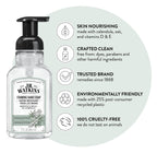 J.R. Watkins Foaming Hand Soap Pump with Dispenser, Moisturizing Hand Soap Foam, Alcohol-Free, Cruelty-Free, , Use for Kitchen or Bathroom, Eucalyptus, 9 fl oz,3 Pack